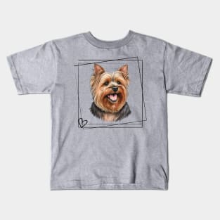 Love my Yorkie Kids T-Shirt